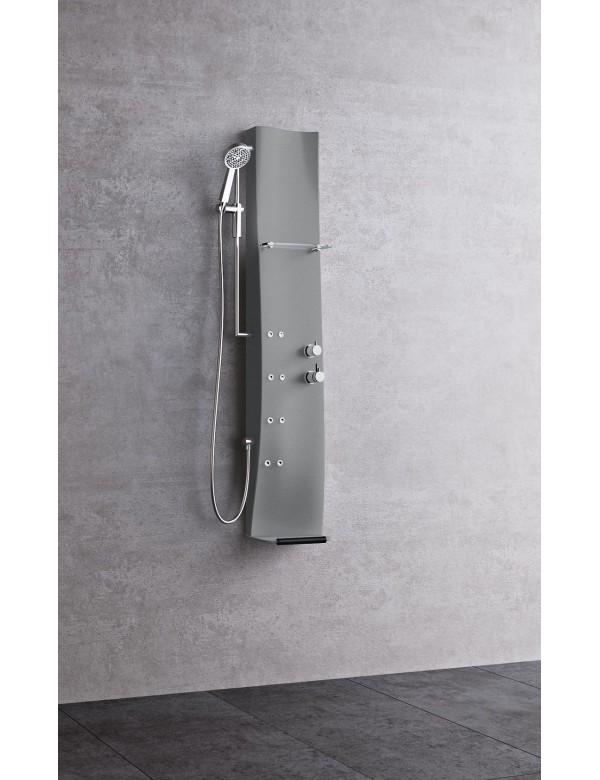 Colonne de douche grise NOVELLINI DRESS 154 cm