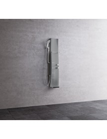 Colonne de douche grise NOVELLINI DRESS 154 cm