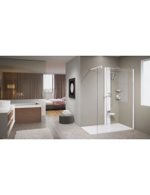 Colonne de douche hydromassante NOVELLINI LINE 1 blanc 215 cm