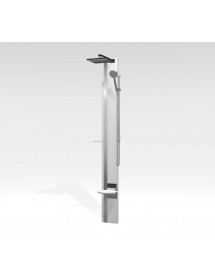 Colonne de douche hydromassante NOVELLINI LINE 1 blanc 215 cm
