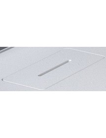 Receveur de douche recoupable NOVELLINI NOVOSOLID blanc 160x80 cm
