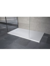 Receveur de douche recoupable NOVELLINI NOVOSOLID blanc 160x80 cm