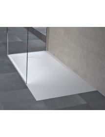 Receveur de douche recoupable NOVELLINI NOVOSOLID blanc