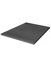 Receveur de douche recoupable NOVELLINI NOVOSOLID gris