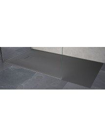 Receveur de douche recoupable NOVELLINI NOVOSOLID gris