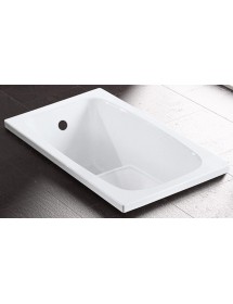 Baignoire acrylique NOVELLINI BABY TWO 120x70 cm à encastrer