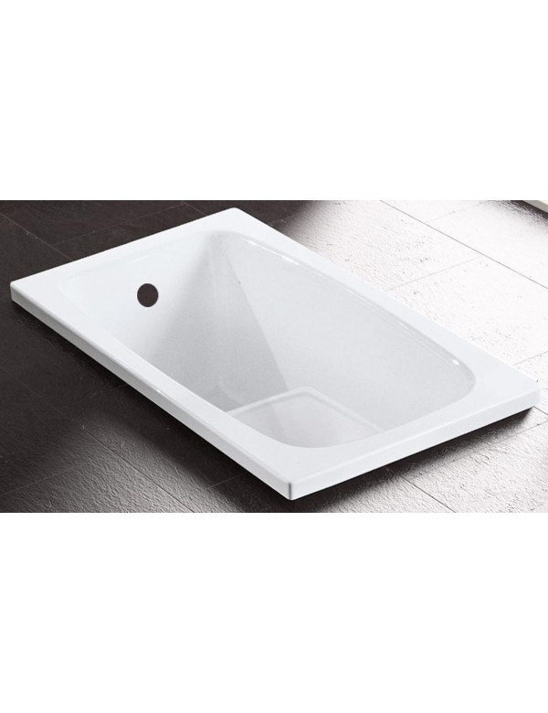 Baignoire acrylique NOVELLINI BABY TWO 120x70 cm à encastrer