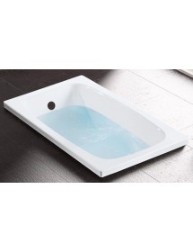 Baignoire acrylique NOVELLINI BABY TWO 120x70 cm à encastrer