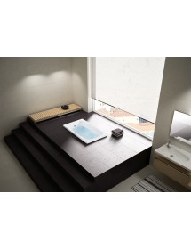 Baignoire acrylique NOVELLINI BABY TWO 120x70 cm à encastrer