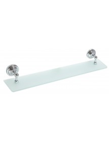 Tablette de douche murale RETRO en verre 60x8,7x12 cm