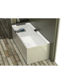 Baignoire rectangulaire NOVELLINI DIVINA avec appui-tête