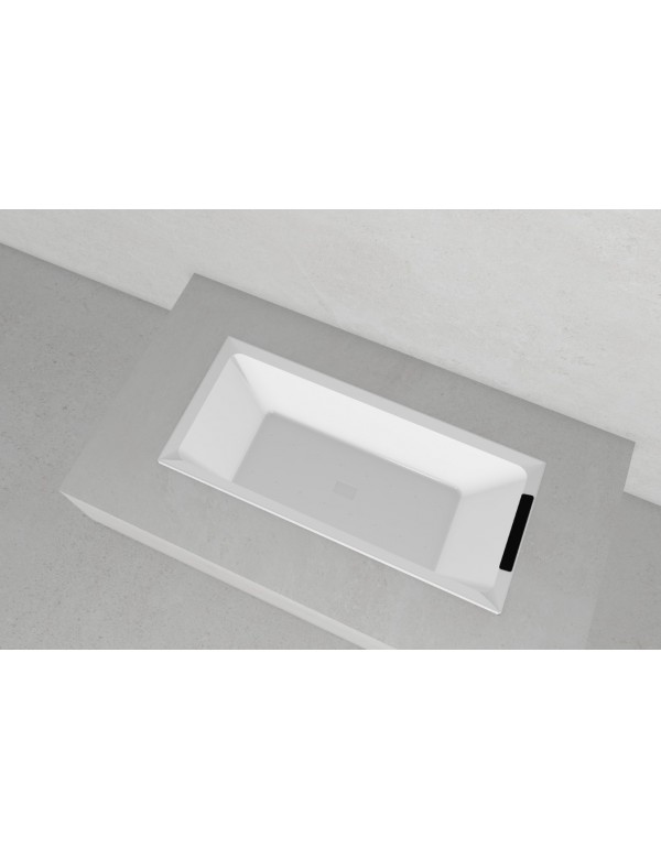 Baignoire rectangulaire NOVELLINI DIVINA avec appui-tête 180x100 cm