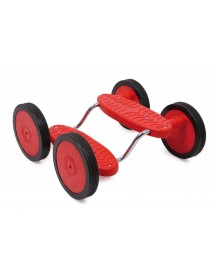 Step fun 4 roues acrobatiques rouge «Rotini» de Small Foot