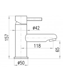 Mitigeur lavabo tricolore pour enfant sans siphon