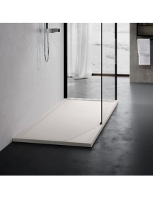 Receveur de douche plat NOVELLINI OLYMPIC PLUS 170x80 cm avec bonde H 4,5cm