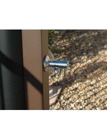 Douche de piscine solaire 30L avec rince pieds