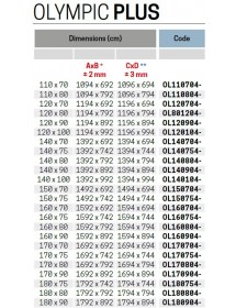 Receveur de douche plat NOVELLINI OLYMPIC PLUS gris 170x90 cm H 4,5cm