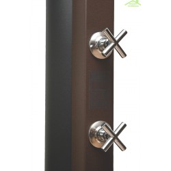 Douche de piscine solaire CROSS, douche extérieure 40L