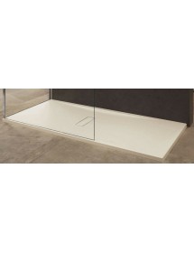 Receveur de douche beige ultraplat recoupable NOVELLINI CUSTOM