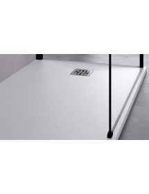 Receveur de douche recoupable NOVELLINI NOVOMATT blanc 120x100 cm