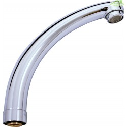 Mélangeur évier haut MORAVA pivotant en chrome H22,9 cm