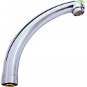 Mélangeur évier haut MORAVA pivotant en chrome H22,9 cm