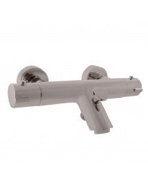 Mitigeur baignoire mural thermostatique en laiton