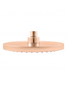 Colonne de douche murale thermostatique laiton rose gold poli