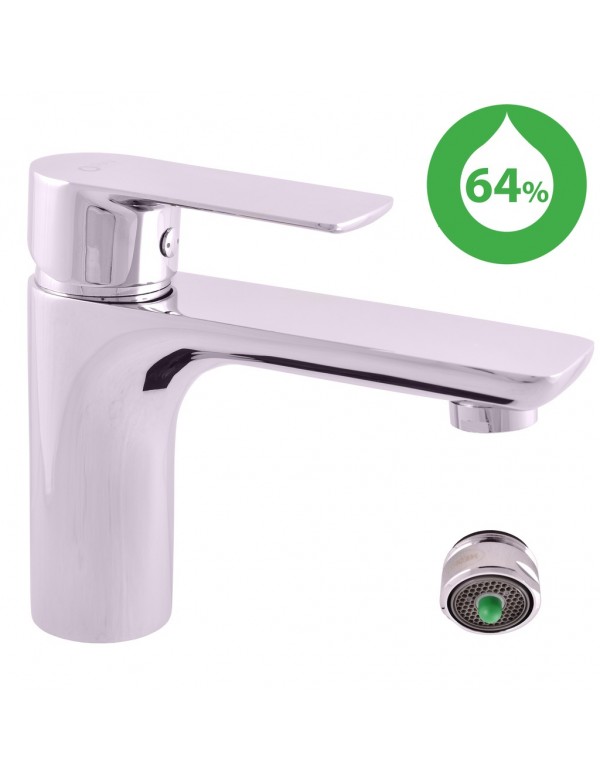 Mitigeur lavabo économique VLTAVA en laiton chromé sans siphon Mitigeur lavabo économique VLTAVA en laiton chromé sans siphon