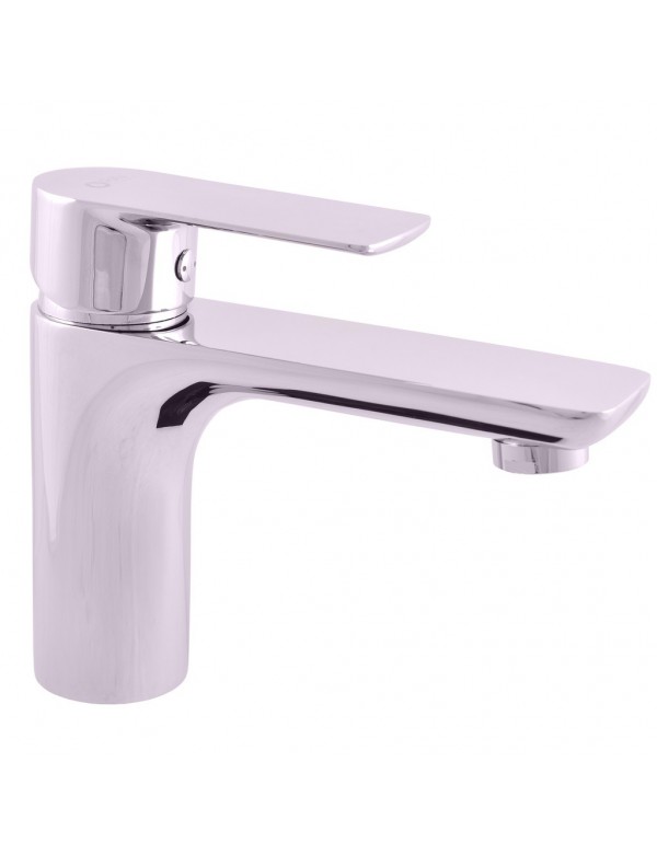 Mitigeur lavabo économique VLTAVA en laiton chromé sans siphon