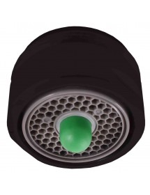 Mitigeur lavabo économique VLTAVA en laiton noir avec siphon