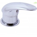 Mitigeur baignoire à cascade en chrome 4 trous