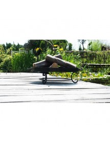 Brasero de jardin MALTA 60 cm en acier