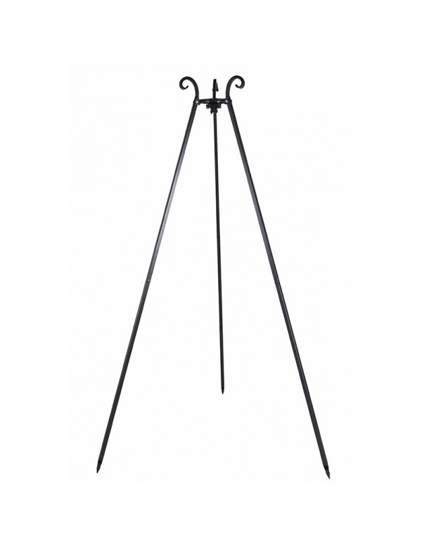 Le trépied "VIKING" en fer forgé noir 180 cm