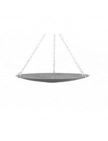 WOK spécial brasero 33 cm à suspendre sur un trépied