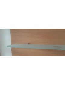 Etagère, tablette murale de douche ALFA en verre 60 x 12 x 2cm