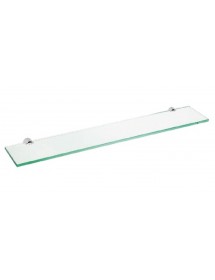 Etagère, tablette murale de douche ALFA en verre 60 x 12 x 2cm