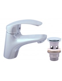 Mitigeur lavabo MISSISSIPI en laiton chromé