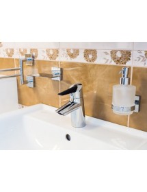 Distributeur de savon liquide BETA en verre 7 x14,5 x10 cm / 200 ml