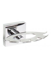 Porte brosse à dents mural BETA en laiton chromé 10,5x5,5x8,5 cm