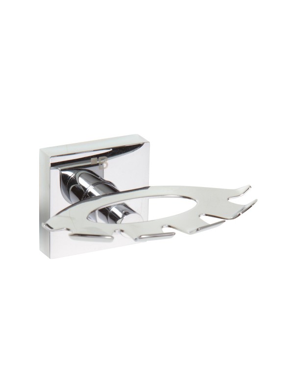 Porte brosse à dents mural BETA en laiton chromé 10,5x5,5x8,5 cm Porte brosse à dents mural BETA en laiton chromé 10,5x5,5x8,5 cm