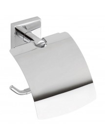 Dérouleur papier toilette mural avec couvercle BETA 13,5x 18x 9cm
