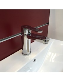 Mitigeur lavabo ZAMBEZE en laiton chromé sans siphon