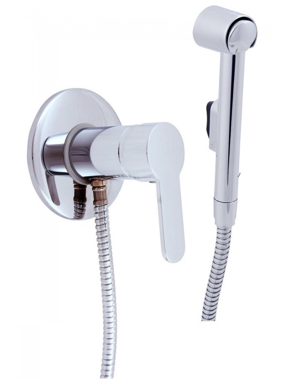 Mitigeur bidet, toilettes encastrable ZAMBEZE avec douchette