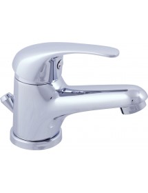 Mitigeur lavabo SAZAVA en laiton chromé