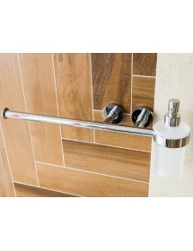 Porte-serviettes OMEGA avec distributeur de lotion 45,5x18x11,5cm