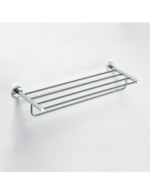 Etagère, tablette avec porte-serviettes OMEGA laiton chromé 65,5x11x20cm