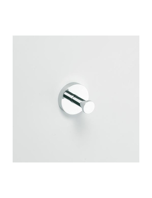 Patère OMEGA en chrome 5,5x5,5x5,5cm