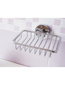 Porte-savon mural en grille OMEGA 14x5,5x12,5cm Porte-savon mural en grille OMEGA 14x5,5x12,5cm