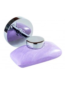 Porte-savon magnétique OMEGA en chrome 1,0x7,0x5,5cm Porte-savon magnétique OMEGA en chrome 1,0x7,0x5,5cm